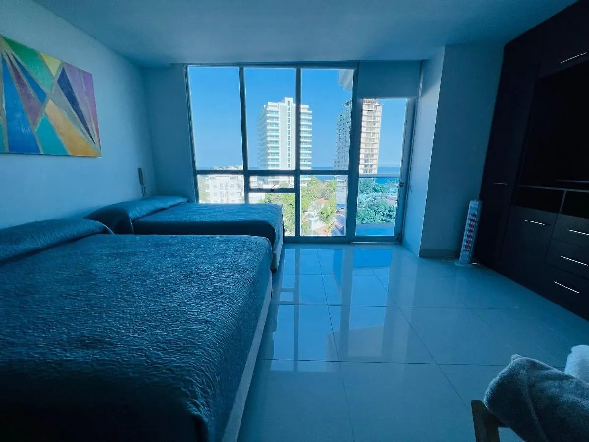 Apartment Edificio Tayrona Beach Apto De 3 Habitaciones Familiar Muy Comodo Gaira
