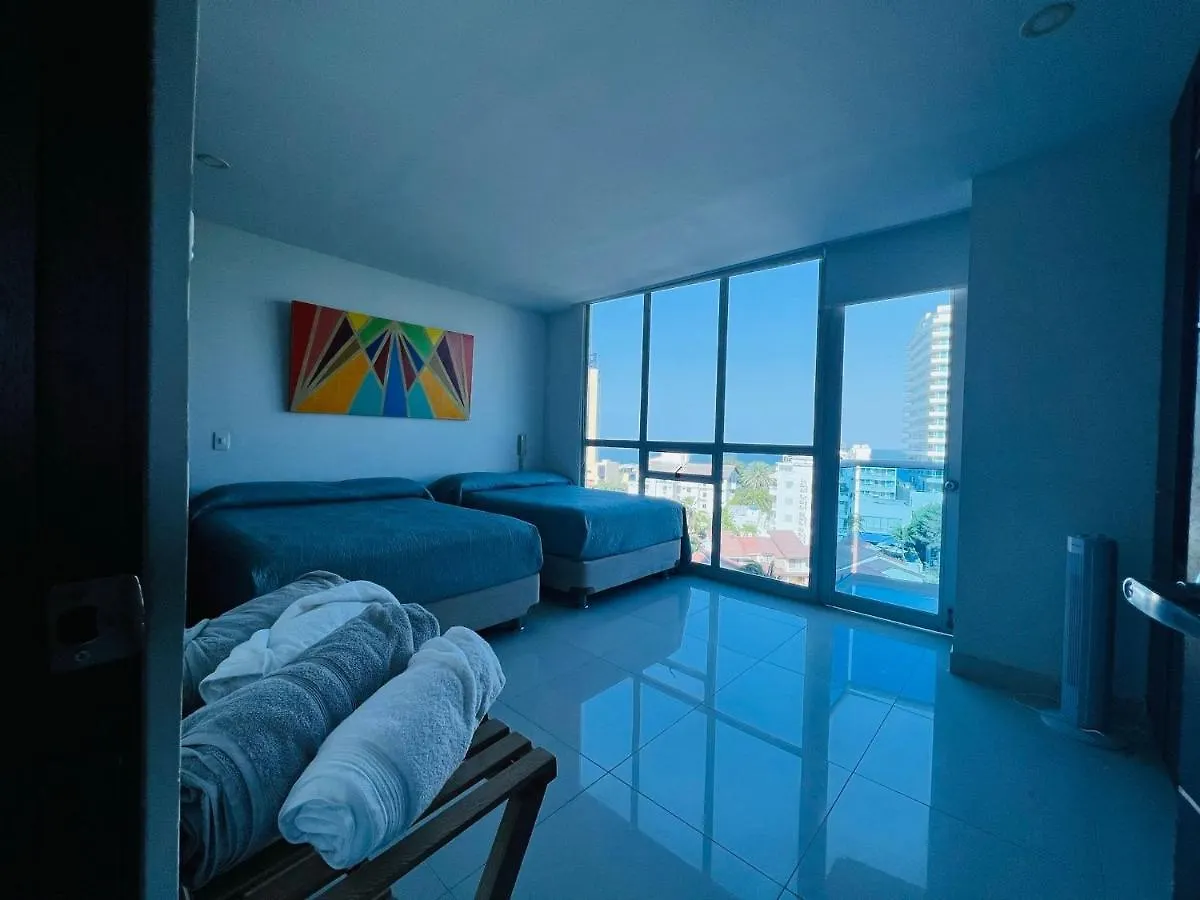 Edificio Tayrona Beach Apto De 3 Habitaciones Familiar Muy Comodo Gaira 0*,