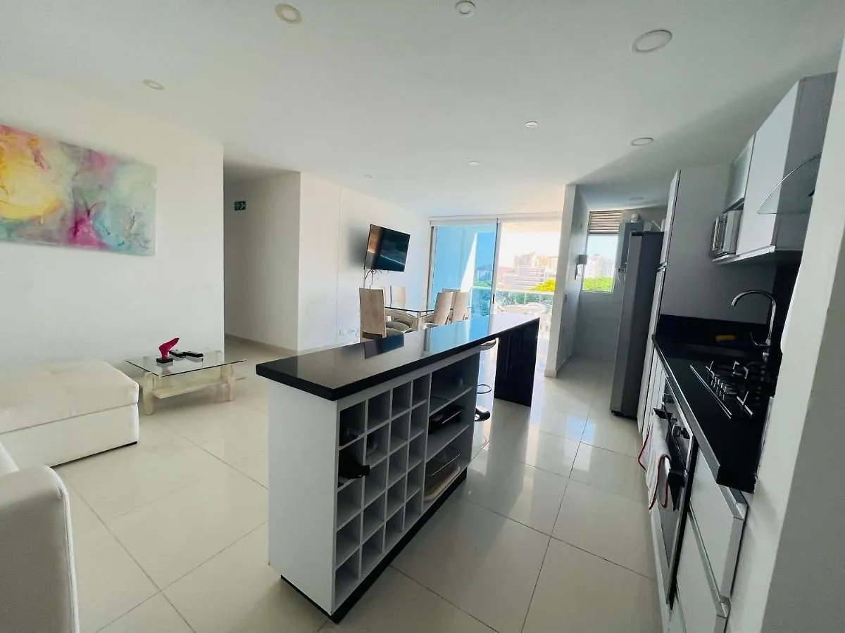 Edificio Tayrona Beach Apto De 3 Habitaciones Familiar Muy Comodo Gaira